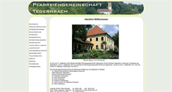 Desktop Screenshot of kirche.tegernbach.de